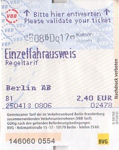 Communication of the city: Berlin (Niemcy) - ticket abverse. <IMG SRC=img_upload/_0wymiana2.png><IMG SRC=img_upload/_0wymiana3.png>