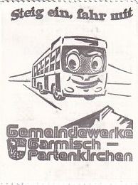 Communication of the city: Garmisch-Partenkirchen (Niemcy) - ticket reverse