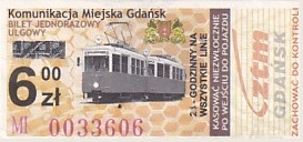 Communication of the city: Gdańsk (Polska) - ticket abverse. Mistrzostwa Świata w siatkówce 2014
FIVB World Championship Poland 2014