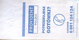Communication of the city: Inowrocław (Polska) - ticket reverse