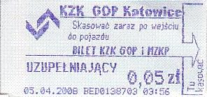 Communication of the city: Katowice (Polska) - ticket abverse. <IMG SRC=img_upload/_0wymiana1.png><IMG SRC=img_upload/_0wymiana3.png><IMG SRC=img_upload/_0wymiana2.png>