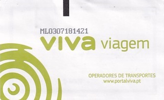 Communication of the city: Lisboa (Portugalia) - ticket abverse. <IMG SRC=img_upload/_chip2.png alt="tekturowa karta elektroniczna">
brak napisu SRT