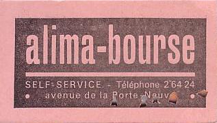 Communication of the city: Luxembourg (Luksemburg) - ticket reverse