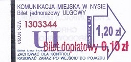 Communication of the city: Nysa (Polska) - ticket abverse. <IMG SRC=img_upload/_przebitka.png alt="przebitka"><IMG SRC=img_upload/_0wymiana2.png>