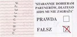 Communication of the city: Olsztyn (Polska) - ticket reverse