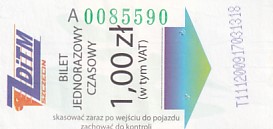 Communication of the city: Szczecin (Polska) - ticket abverse. <IMG SRC=img_upload/_0blad.png alt="błąd"> strzałka