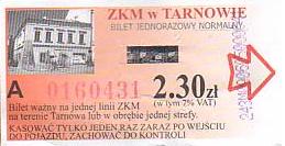 Communication of the city: Tarnów (Polska) - ticket abverse. <IMG SRC=img_upload/_0wymiana1.png><IMG SRC=img_upload/_0wymiana2.png>