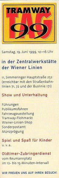 Communication of the city: Wien (Austria) - ticket reverse