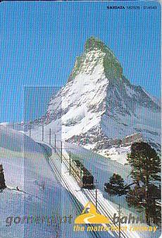 Communication of the city: Zermatt (Szwajcaria) - ticket reverse